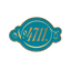 4711 Echt Kölnisch Wasser bremerblau Pin mit goldenem Logo
