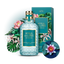 4711 Acqua Colonia Intense Produktabbildung Refreshing Lagoons of Laos mit Illustration und Foto von der Lotusblüte