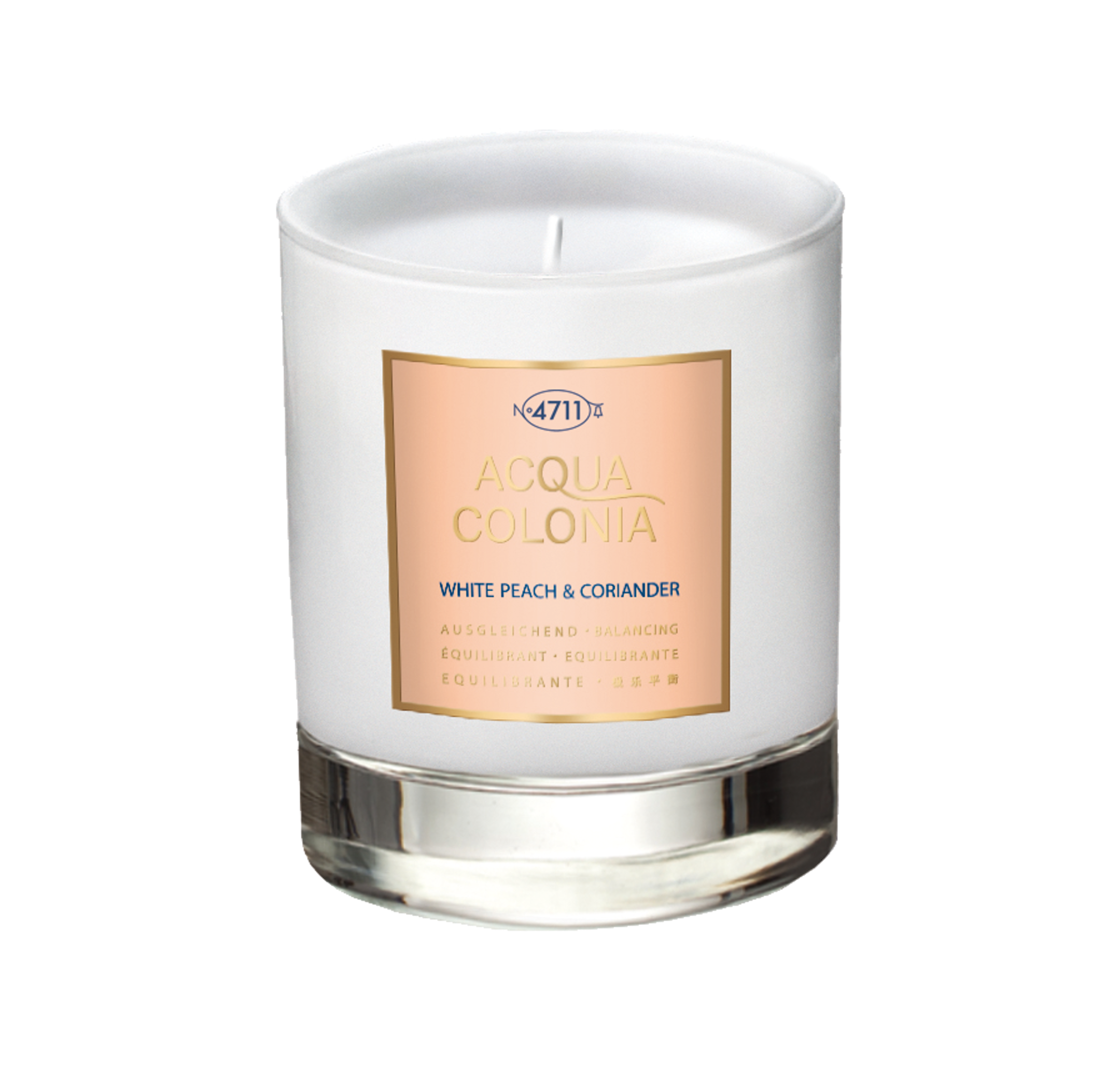 4711 Acqua Colonia White Peach & Coriander scented candle