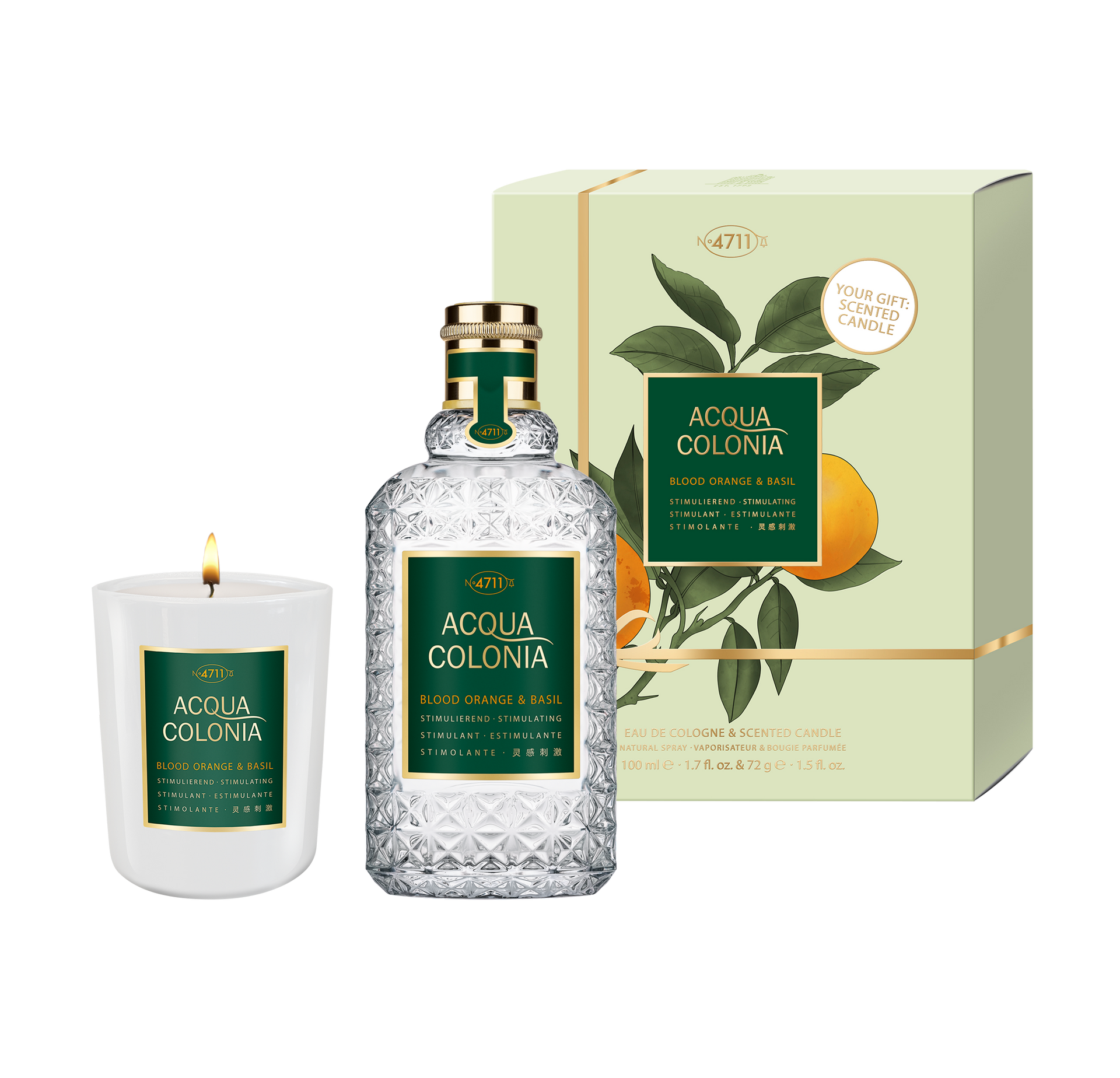 4711 Acqua Colonia Blood Orange & Basil Duo Set
