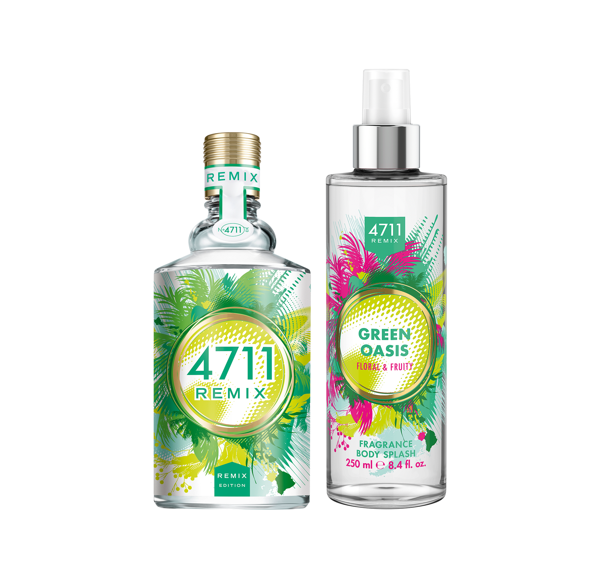 4711 Remix Green Oasis Body Splash Bundle
