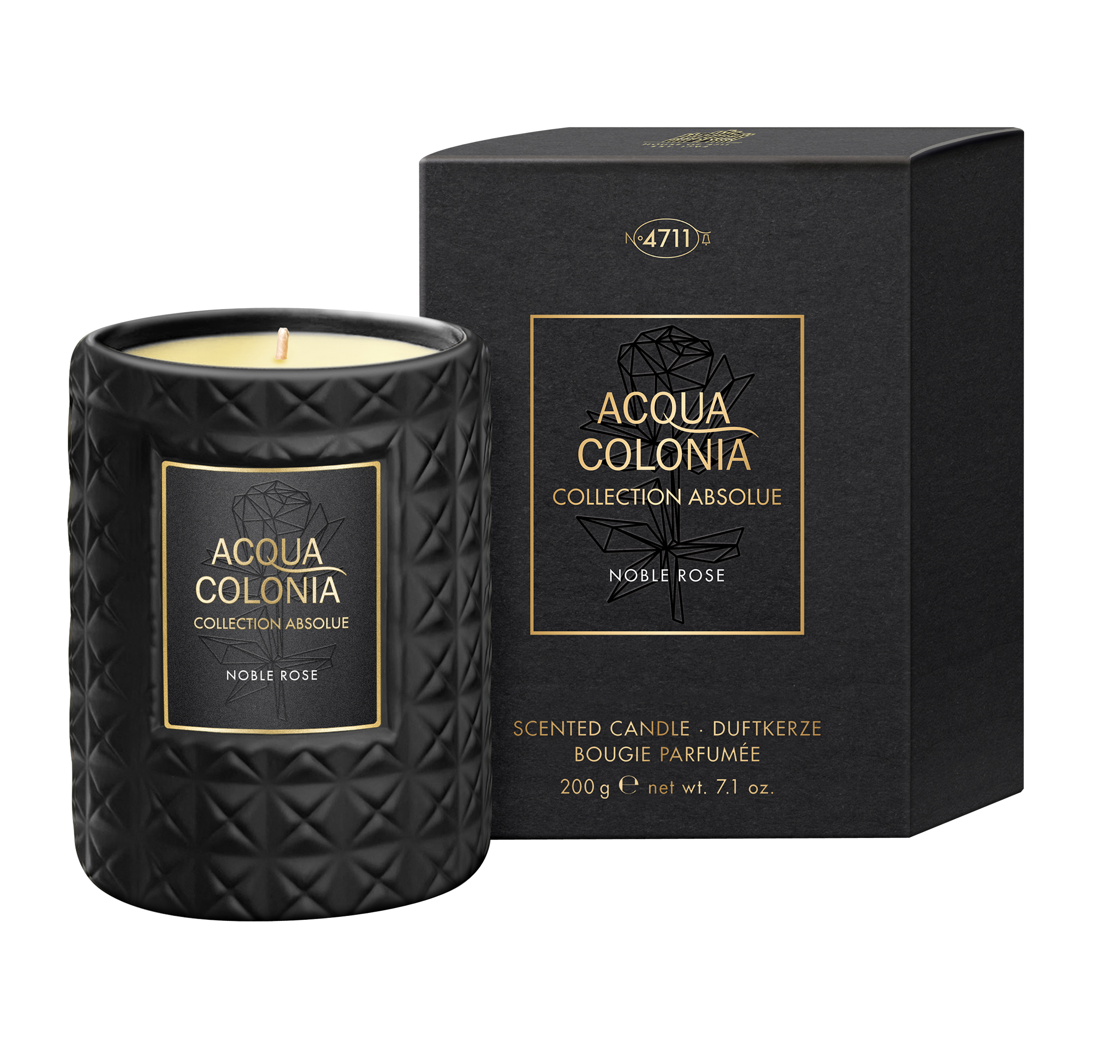 noble rose 4711 acqua colonia set
